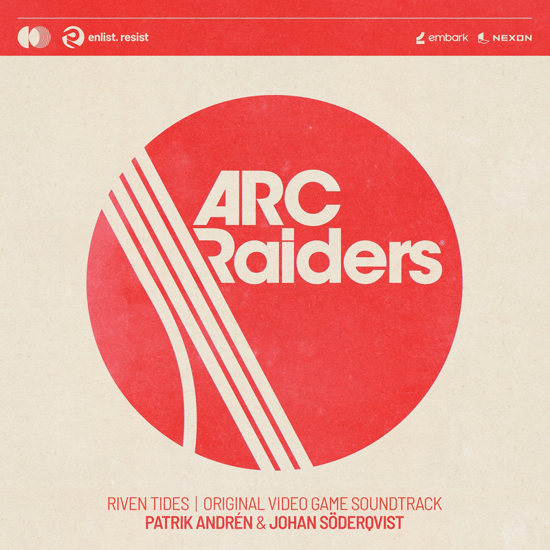 Album cover for Riven Tides (Arc Raiders - Original Video Game Soundtrack) by Patrik Andrén and Johan Söderqvist - Music Sup…