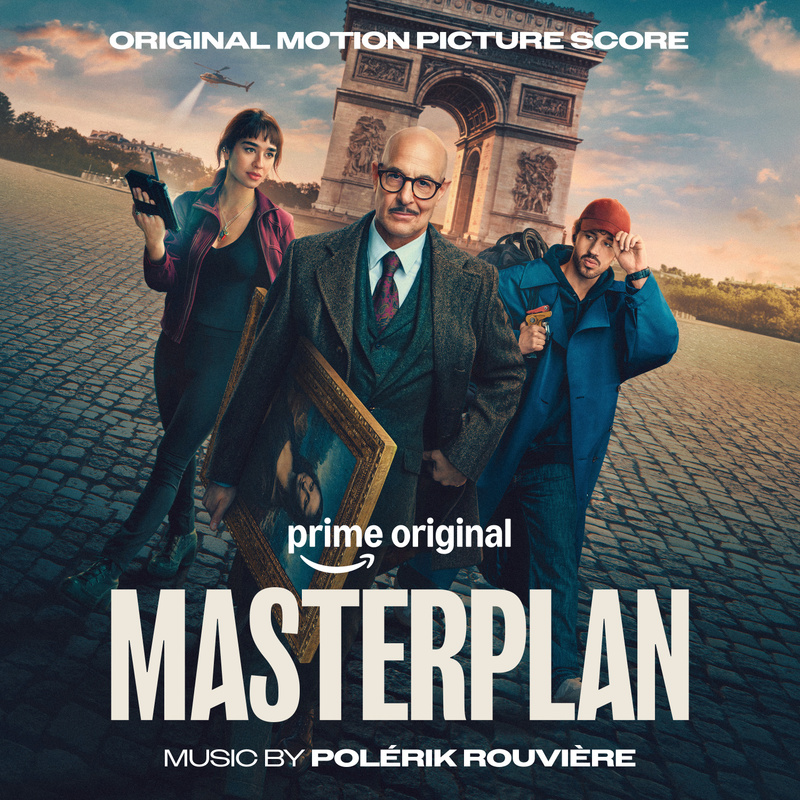 Album cover for Polérik Rouvière: Masterplan (Original Motion Picture Score) by Polérik Rouvière - Lakeshore Records 2026
