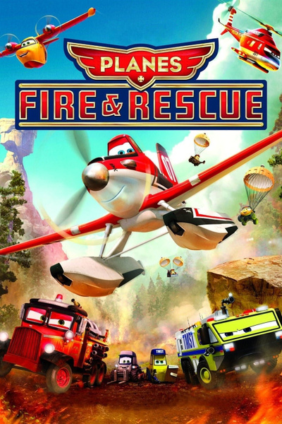 Poster for Planes: Fire & Rescue (2014)