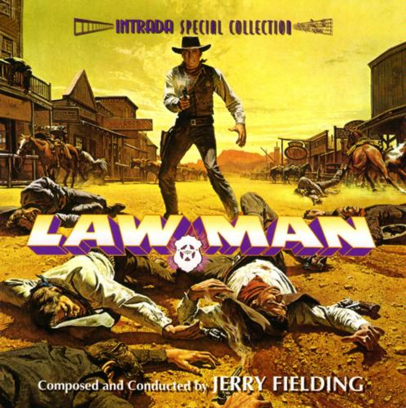 Album cover for Lawman by Jerry Fielding - Intrada 2004