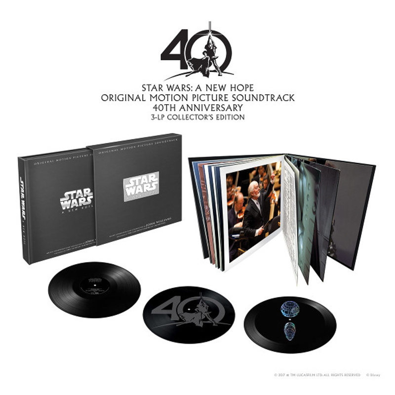 Star Wars: A New Hope (Original Motion Picture Soundtrack) (40th Anniversary) album cover