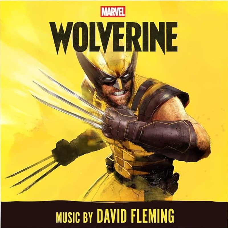Album cover for Marvel's Wolverine (Original Video Game Soundtrack) (Translucent Yellow) by David Fleming - Hollywood Record…