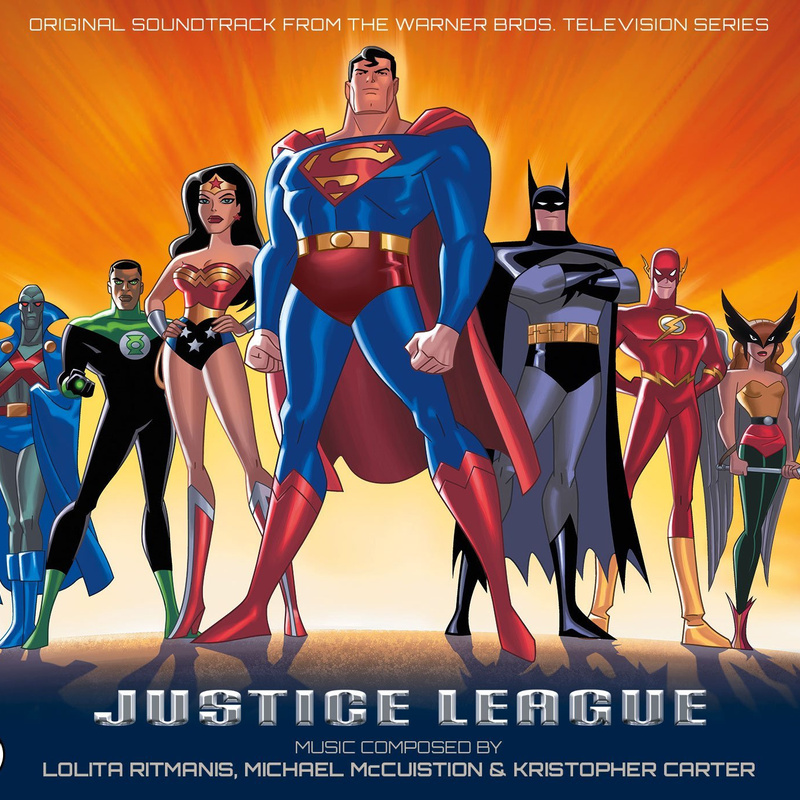 Cover art for Justice League - Original Soundtrack From The Warner Bros. Television Series