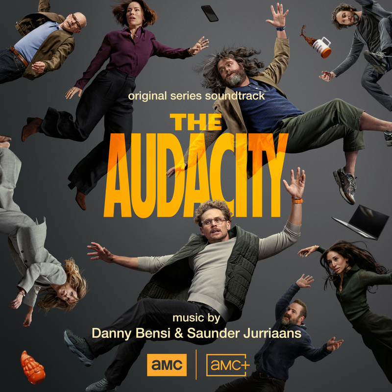 Album cover for The Audacity (Original Series Soundtrack) by Danny Bensi and Saunder Jurriaans - Lakeshore Records 2026