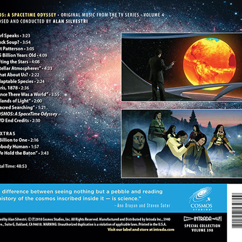 Cosmos: A Spacetime Odyssey - Volume 4 (Original Music From The TV Series) album cover