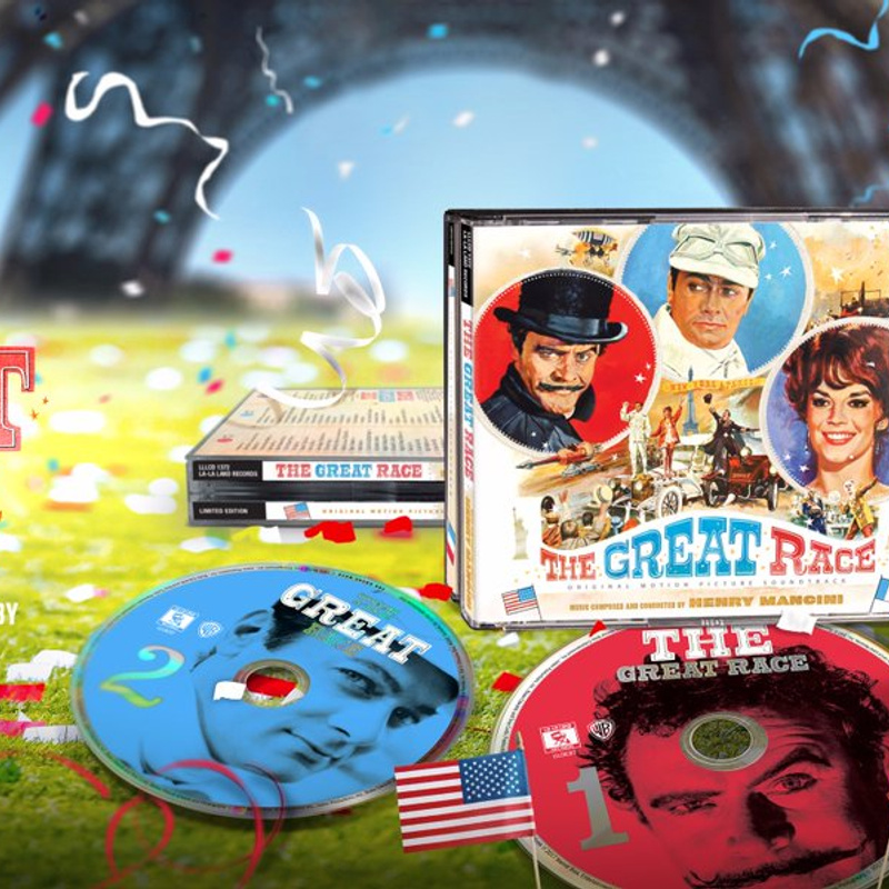 The Great Race (Original Motion Picture Soundtrack) album cover