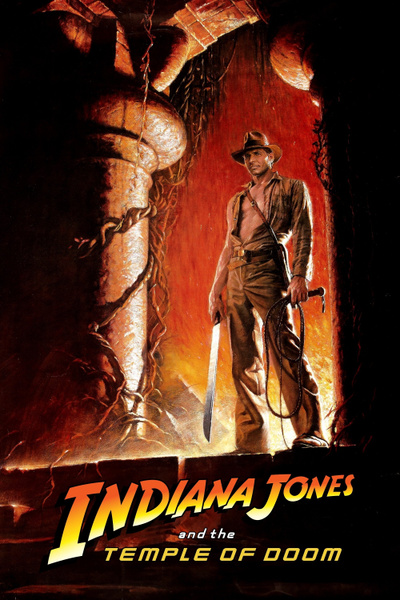 Poster for Indiana Jones and the Temple of Doom (1984)