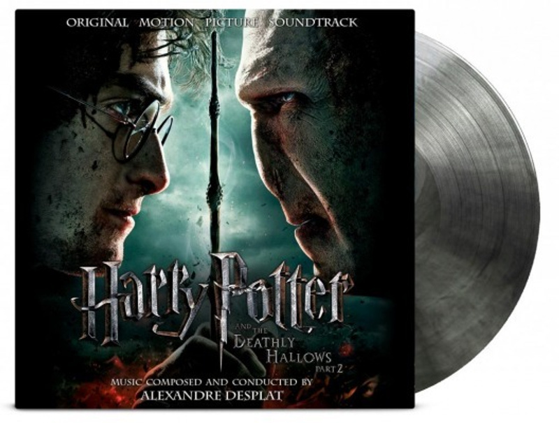 Cover art for Harry Potter and the Deathly Hallows: Part 2 (Black/Blue Transparent Vinyl)