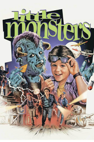 Poster for Little Monsters (1989)