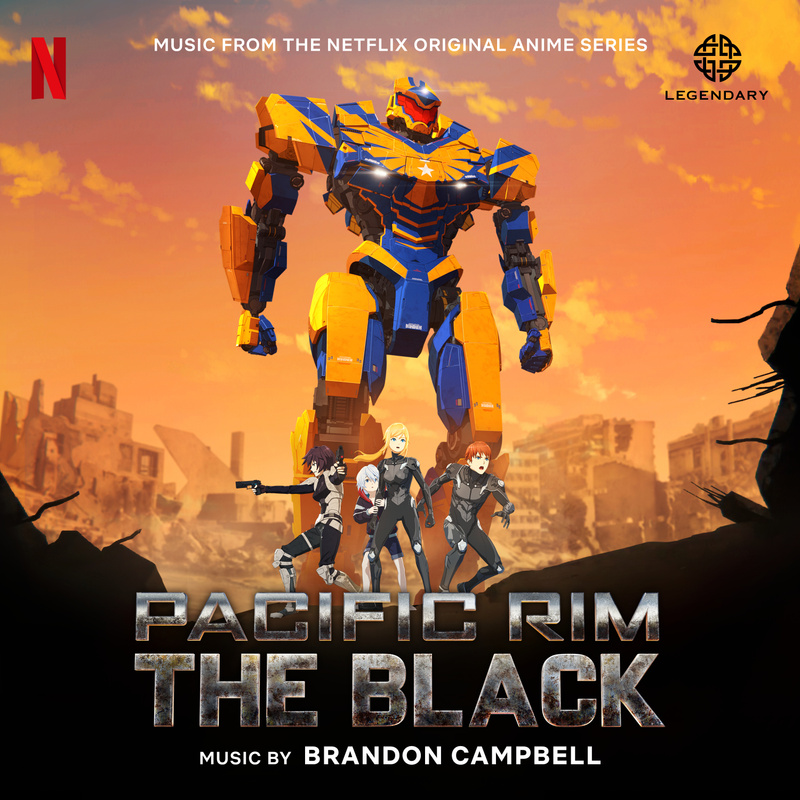 Cover art for Pacific Rim: The Black (Music from the Netflix Original Anime Series)