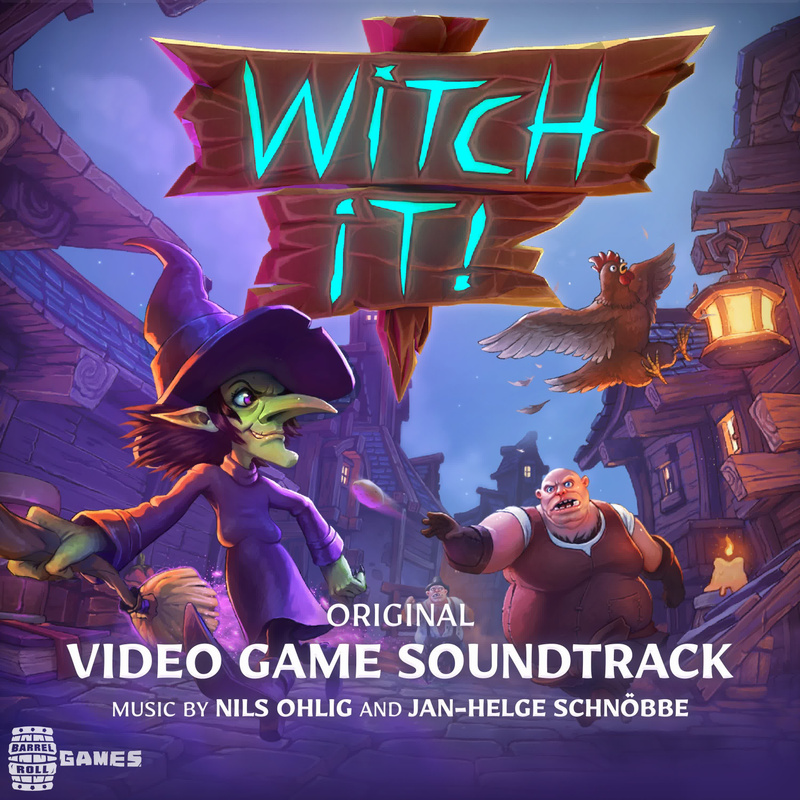 Album cover for Witch It (Original Video Game Soundtrack) by Jan-Helge Schnöbbe and Nils Ohlig - Barrel Roll Games 2026