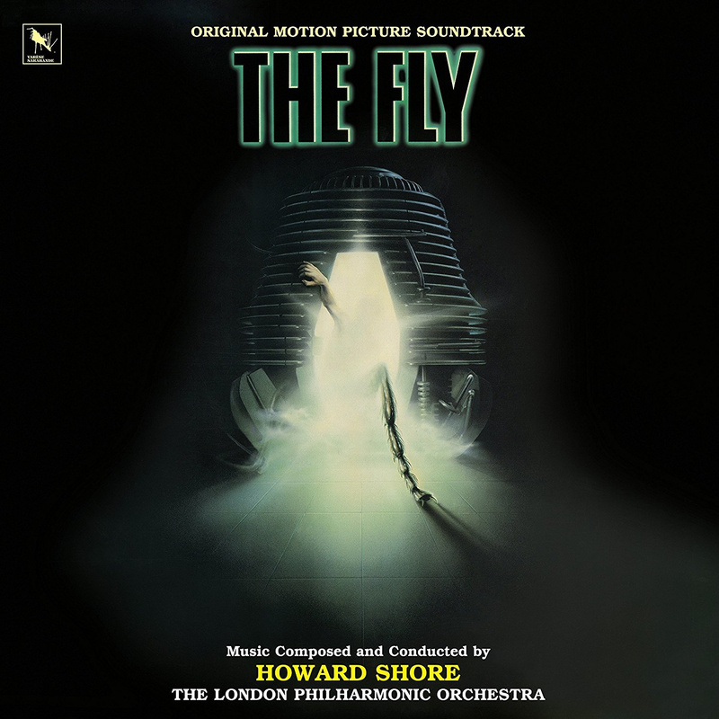 Cover art for The Fly (Original Motion Picture Soundtrack) (Green & Black Haze 3D Vinyl Variant)