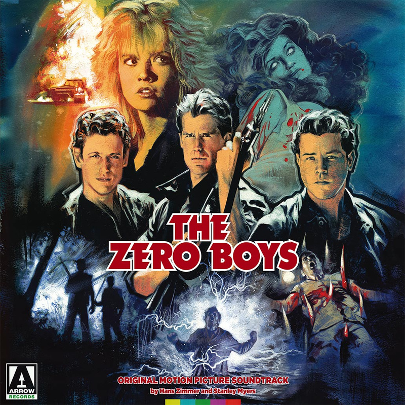 Cover art for The Zero Boys (Original Motion Picture Soundtrack) (Translucent Blue Vinyl Variant)