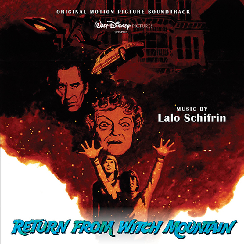 Album cover for Return from Witch Mountain (Original Motion Picture Soundtrack) by Lalo Schifrin - Intrada 2019