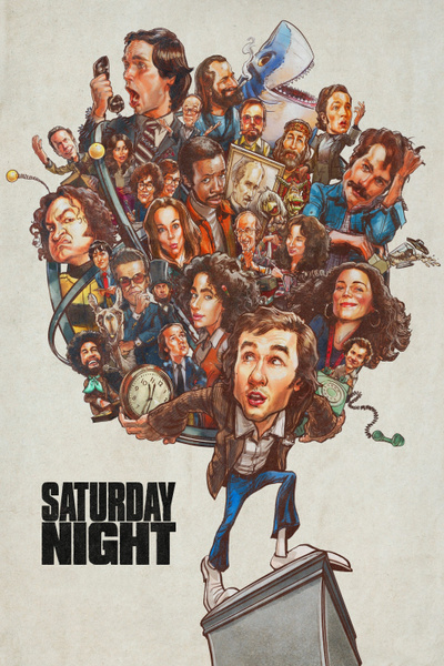 Poster for Saturday Night (2024)