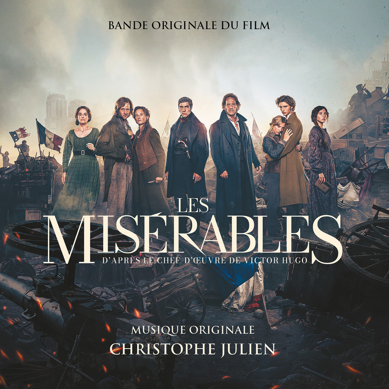 Album cover for Les Misérables (Bande originale du film) by Christophe Julien - Milan Records 2026