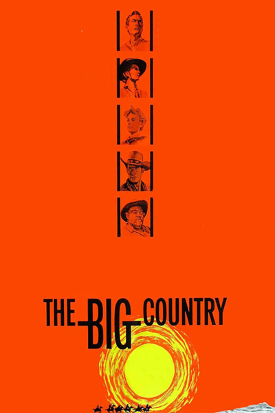 Poster for The Big Country (1958)