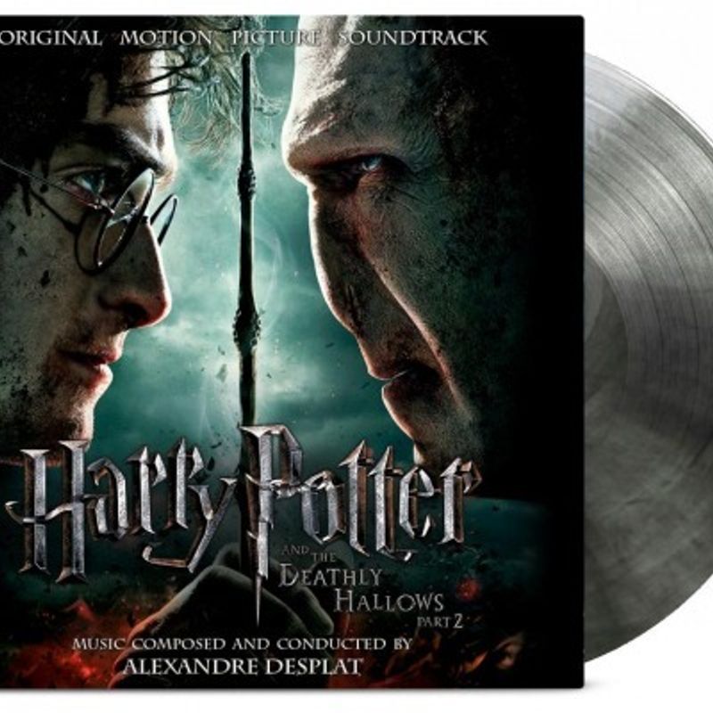 Cover art for Harry Potter and the Deathly Hallows: Part 2 (Black/Blue Transparent Vinyl)