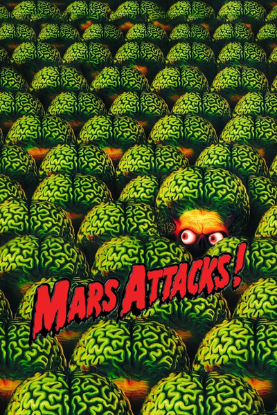 Poster for Mars Attacks! (1996)