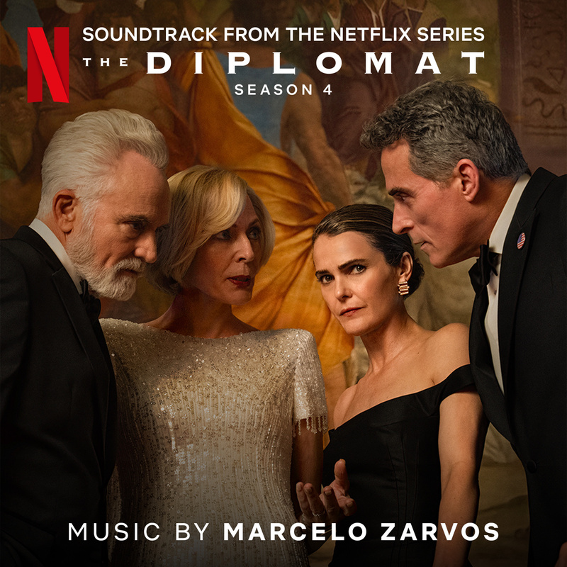 Album cover for The Diplomat: Season 4 (Soundtrack from the Netflix Series) by Marcelo Zarvos - Netflix Music 2026