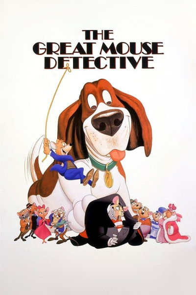 Poster for The Great Mouse Detective (1986)