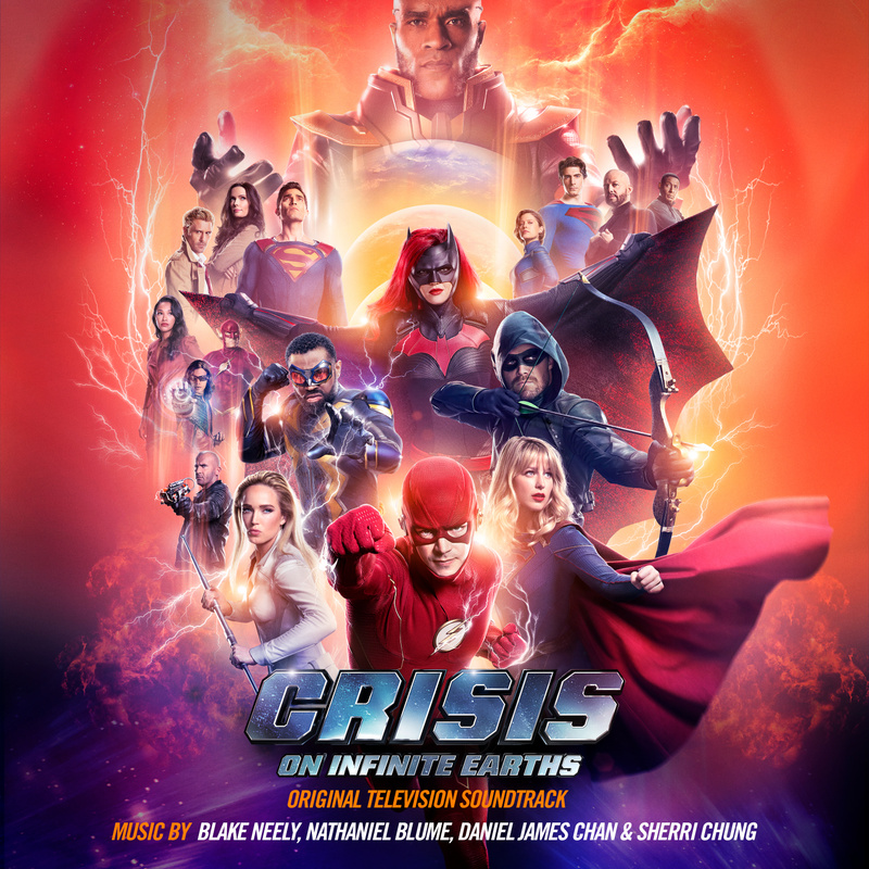 Cover art for Crisis on Infinite Earths (Original Television Soundtrack)