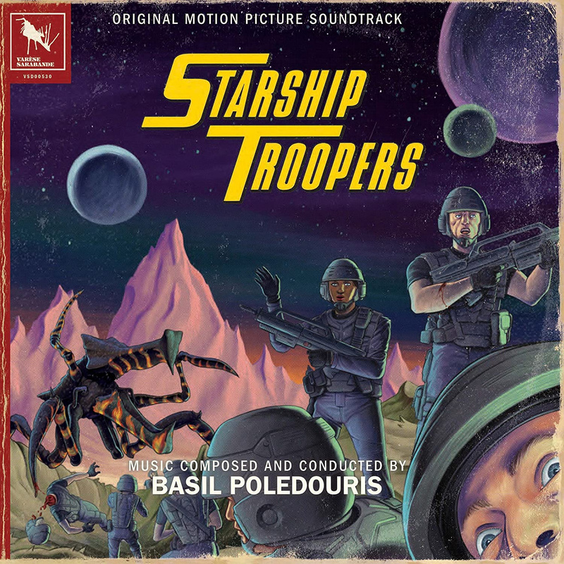 Cover art for Starship Troopers (Original Motion Picture Soundtrack)