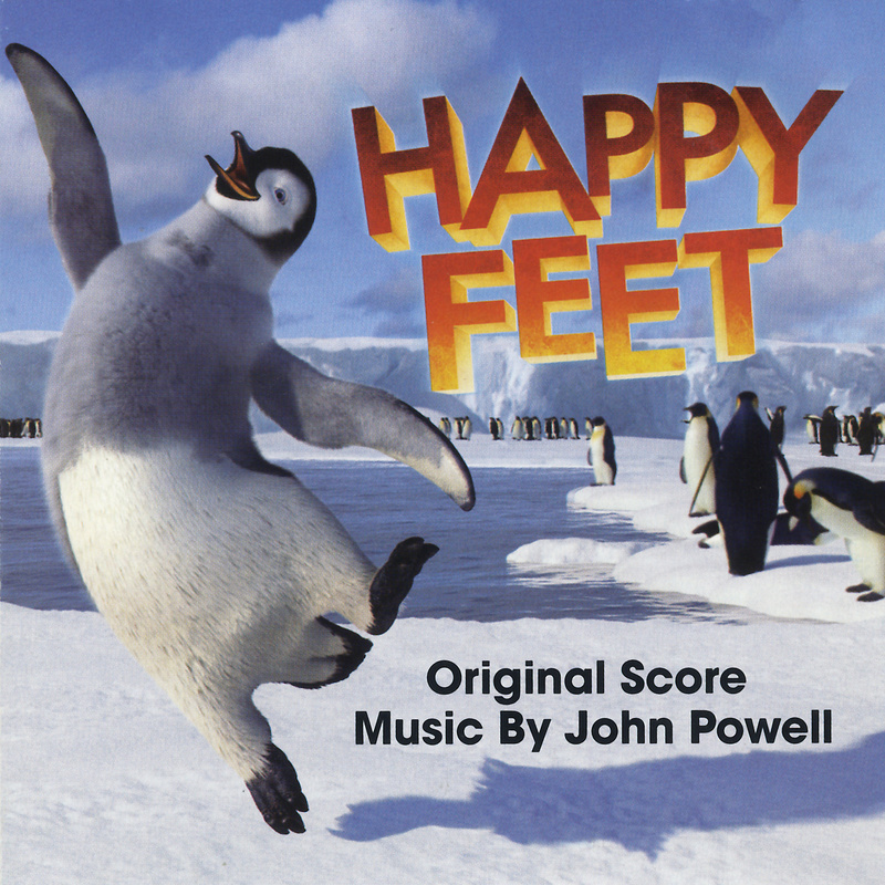 Album cover for John Powell: Happy Feet (Original Score) by John Powell - Rhino Atlantic 2006