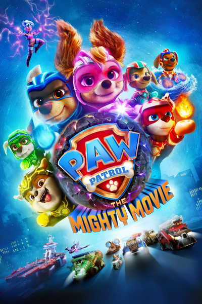 Poster for PAW Patrol: The Mighty Movie (2023)