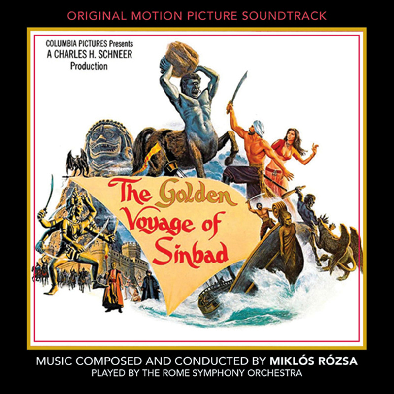 Cover art for The Golden Voyage of Sinbad