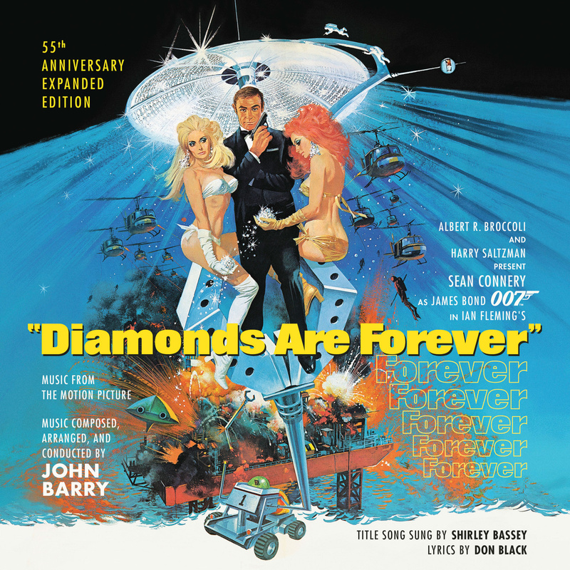 Album cover for Diamonds Are Forever (Music From the Motion Picture - 55th Anniversary Expanded Edition) by John Barry - La-…