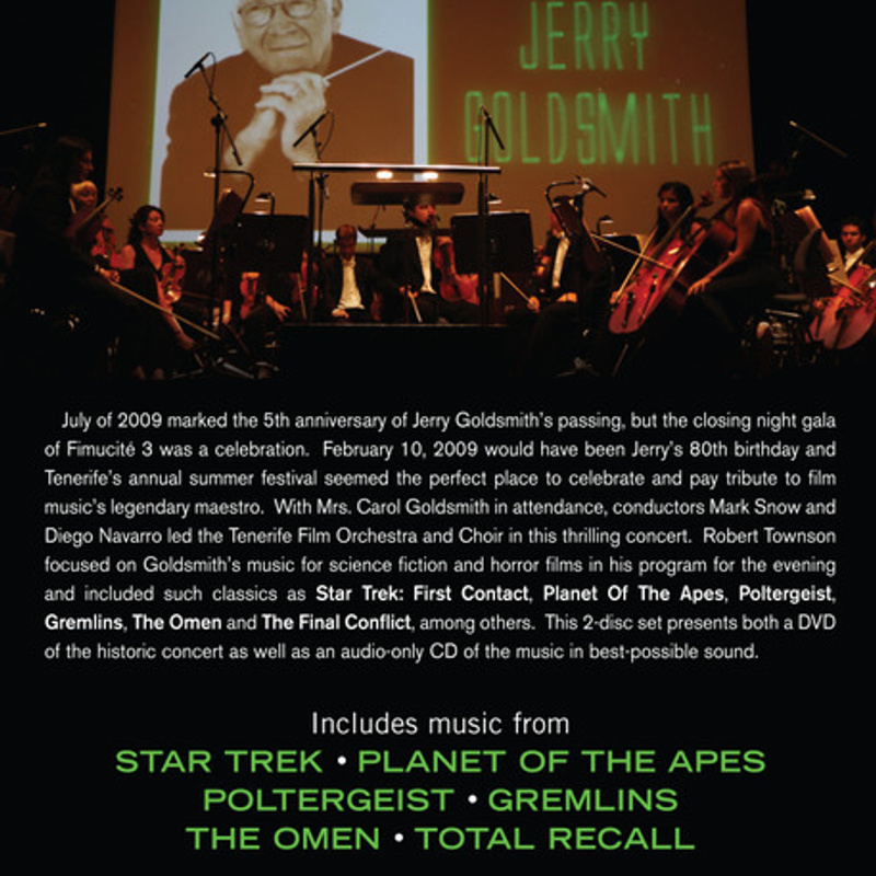 Jerry Goldsmith 80th Birthday Tribute Concert - Fimucité 3 album cover