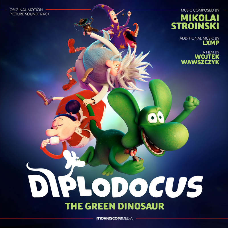 Cover art for Diplodocus: The Green Dinosaur (Original Motion Picture Soundtrack)