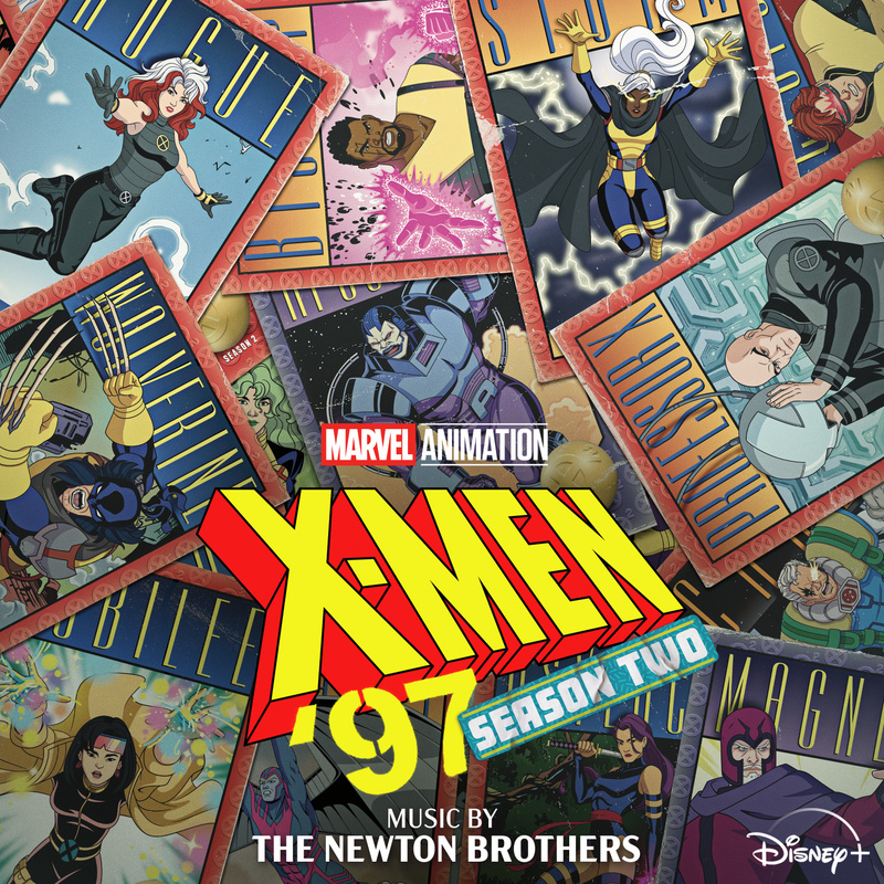 Album cover for X-Men '97: Season Two (Original Soundtrack) by The Newton Brothers - Hollywood Records 2026