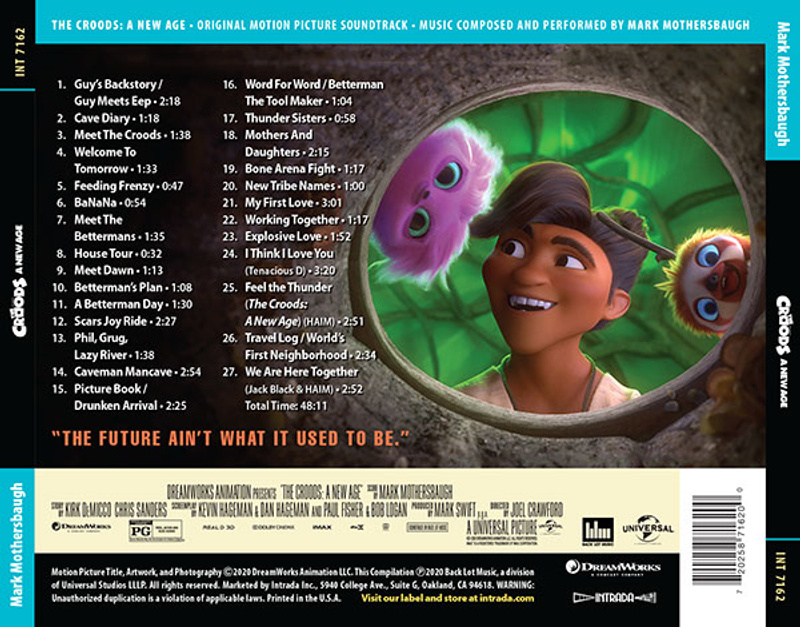 The Croods: A New Age (Original Motion Picture Soundtrack) album cover