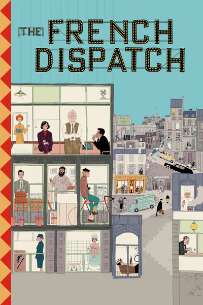 Poster for The French Dispatch (2021)