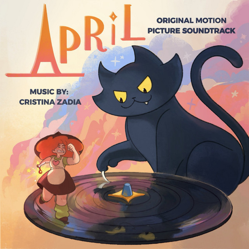 Album cover for April (Original Motion Picture Soundtrack) by Cristina Zadia - La Cupula Music 2026