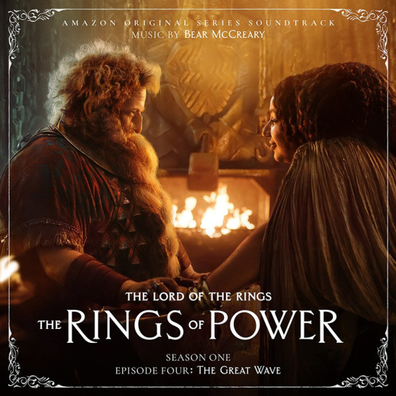 Cover art for The Lord of the Rings: The Rings of Power (Season One, Episode Four: The Great Wave - Amazon Original Series Soundtrack)