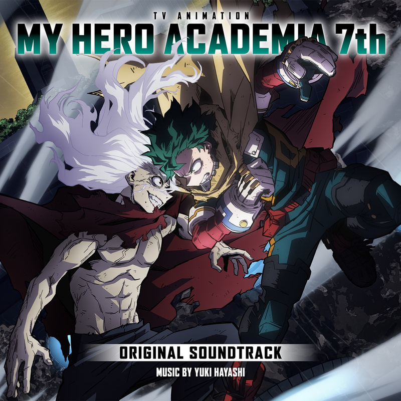 Album cover for Tv Animation My Hero Academia 7th (Original Soundtrack) by Yuki Hayashi - TOHO animation Records 2024