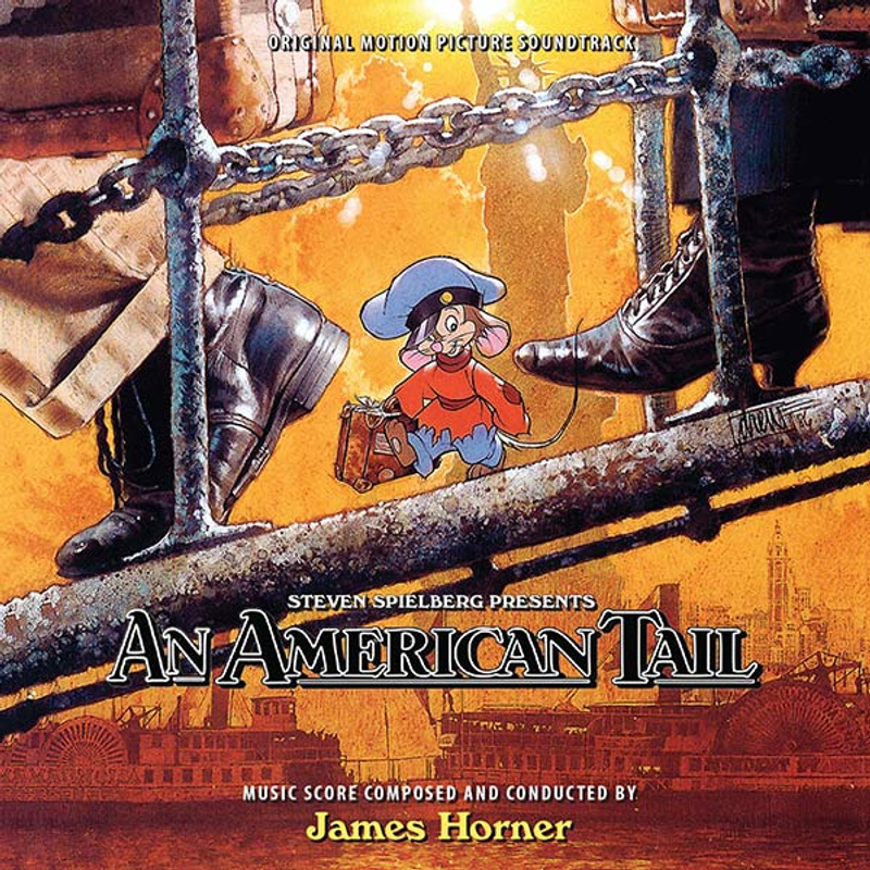 Album cover for An American Tail (Original Motion Picture Soundtrack) by James Horner - Intrada 2019