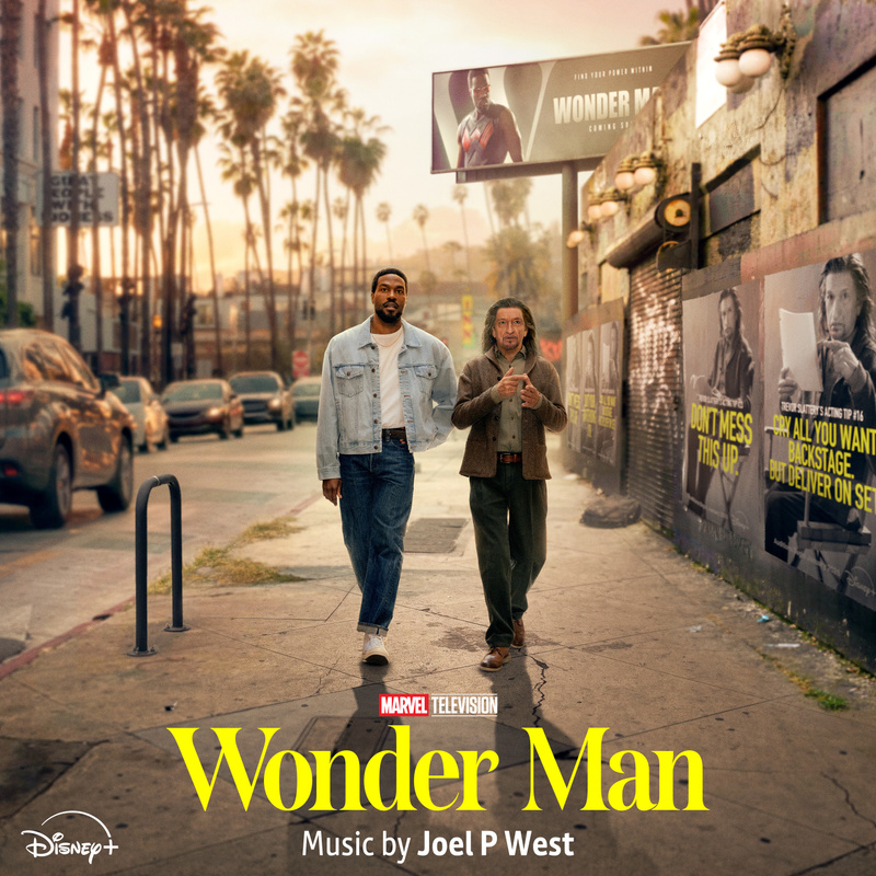 Album cover for Wonder Man (Original Soundtrack) by Joel P West - Hollywood Records 2026