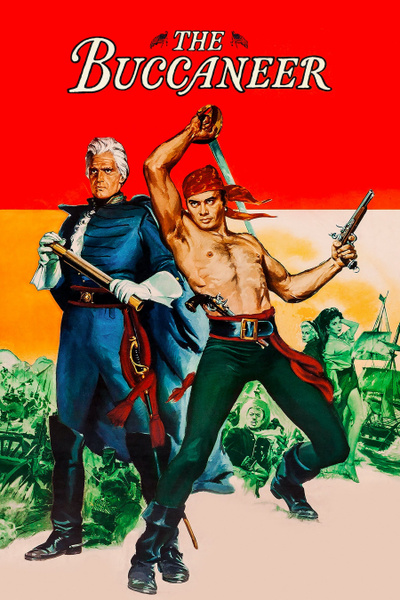 Poster for The Buccaneer (1958)