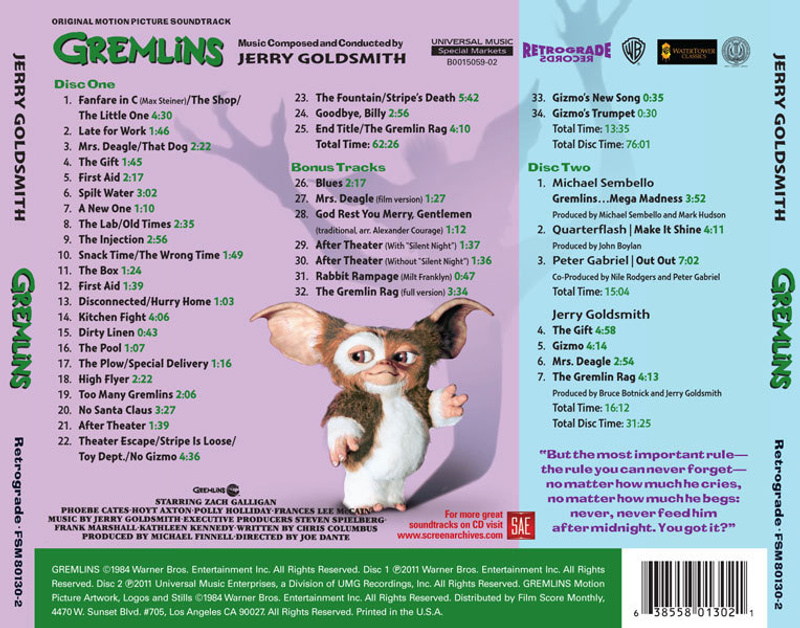 Gremlins album cover