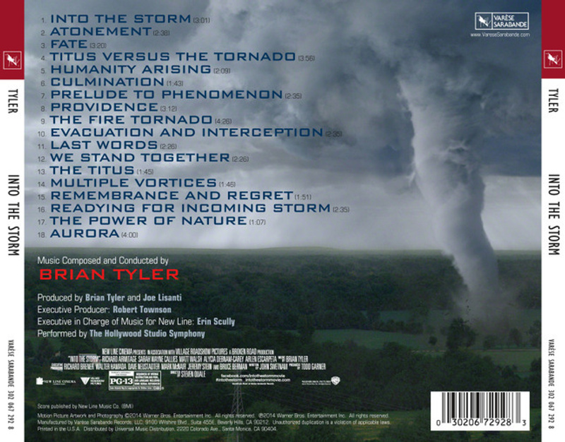 Into the Storm (Original Motion Picture Soundtrack) album cover