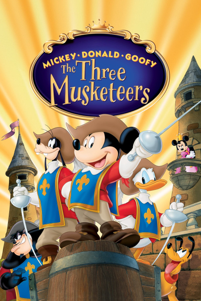Poster for Mickey, Donald, Goofy: The Three Musketeers (2004)