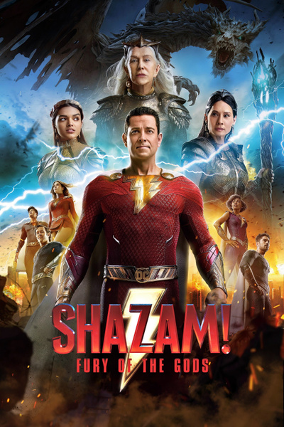 Poster for Shazam! Fury of the Gods (2023)