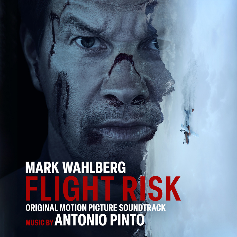 Album cover for Antonio Pinto: Flight Risk (Original Motion Picture Soundtrack) by Antonio Pinto - Lakeshore Records 2025