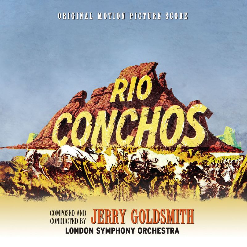 Cover art for Rio Conchos / The Artist Who Did Not Want To Paint (Original Motion Picture Score)