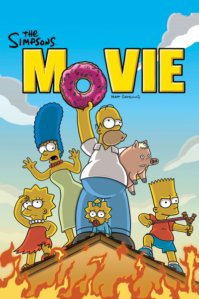 Poster for The Simpsons Movie (2007)