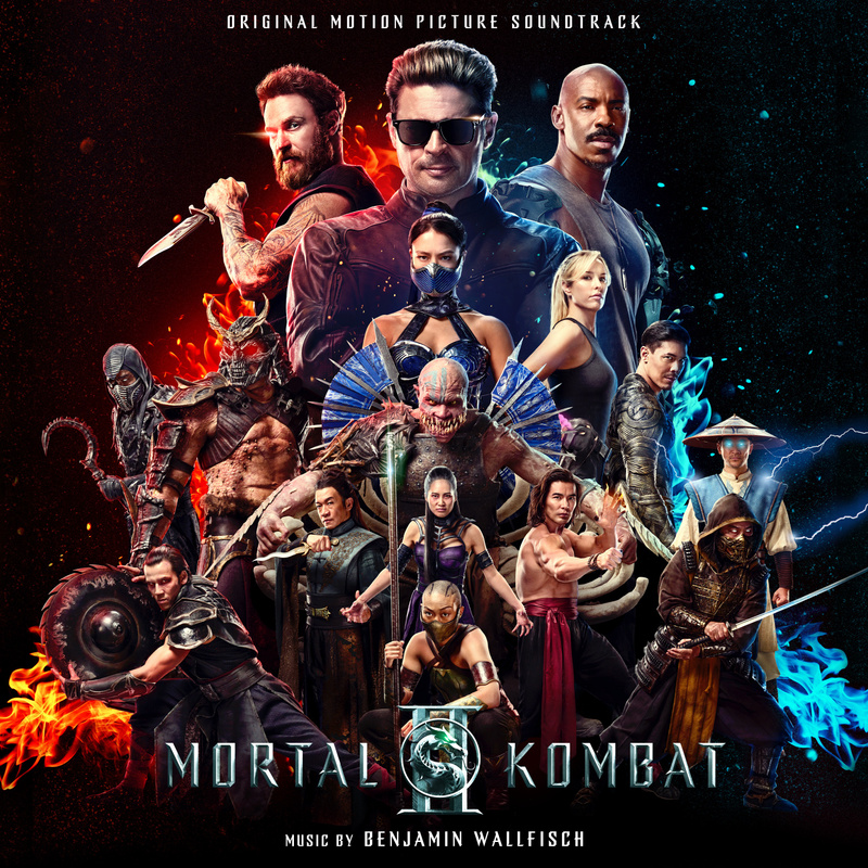 Album cover for Mortal Kombat II (Original Motion Picture Soundtrack) by Benjamin Wallfisch - WaterTower Music 2026